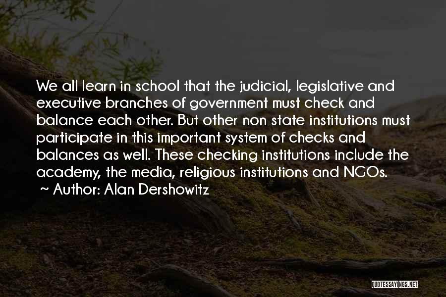 Ngos Quotes By Alan Dershowitz