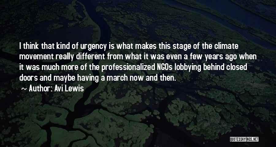 Ngos Quotes By Avi Lewis