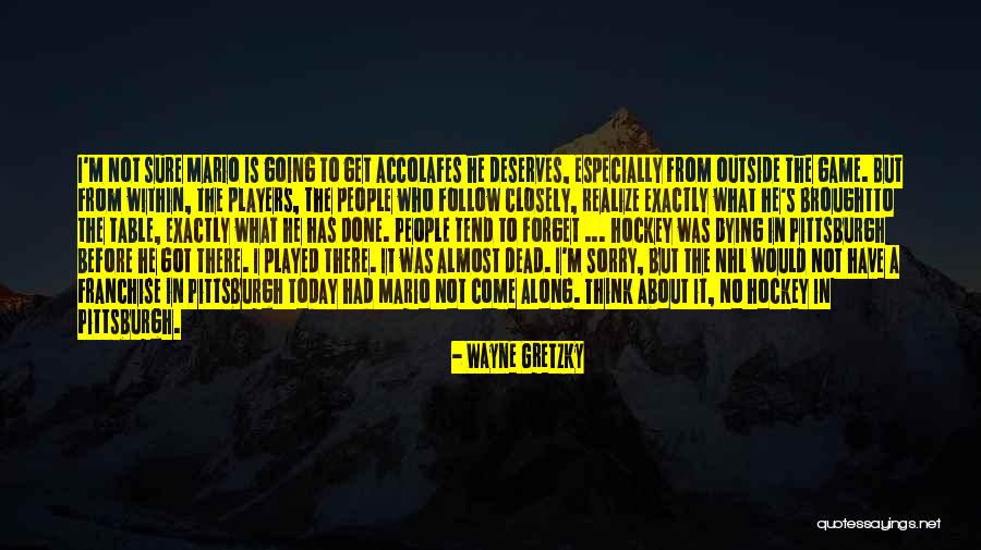 Nhl Players Quotes By Wayne Gretzky Nhl Players Quotes By Wayne Gretzky