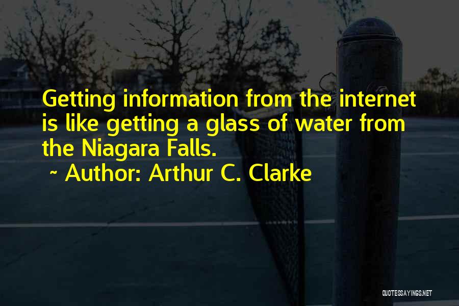Niagara Falls Quotes By Arthur C. Clarke