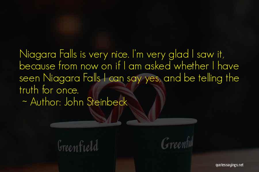 Niagara Falls Quotes By John Steinbeck