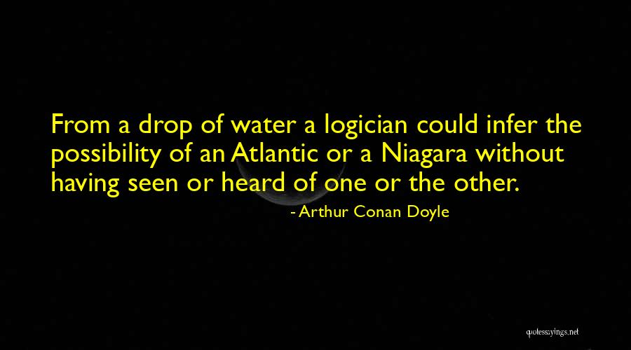 Niagara Quotes By Arthur Conan Doyle