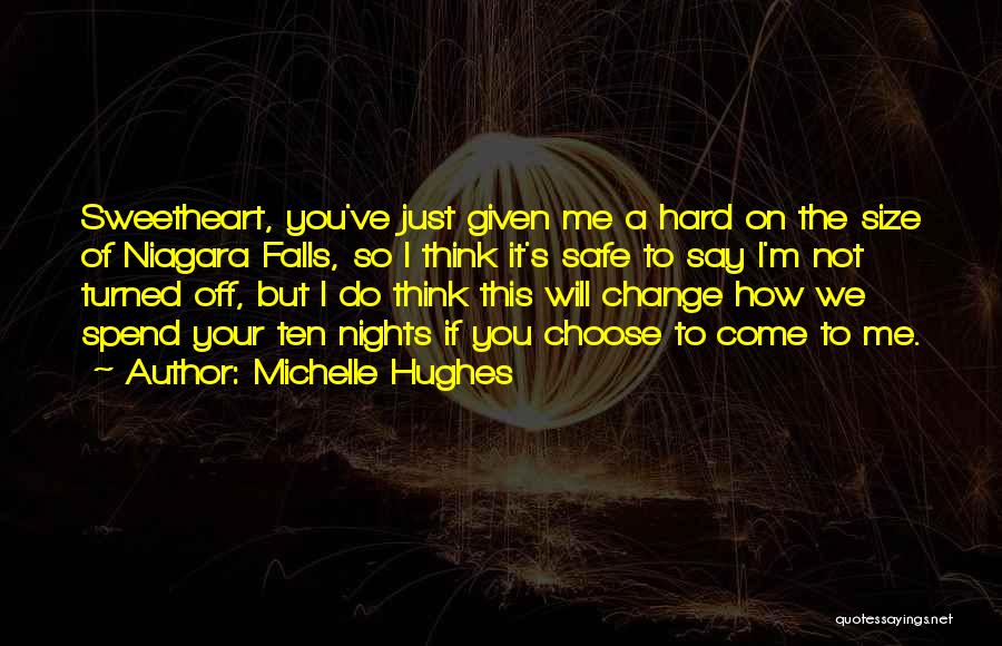 Niagara Quotes By Michelle Hughes