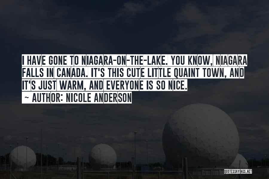 Niagara Quotes By Nicole Anderson