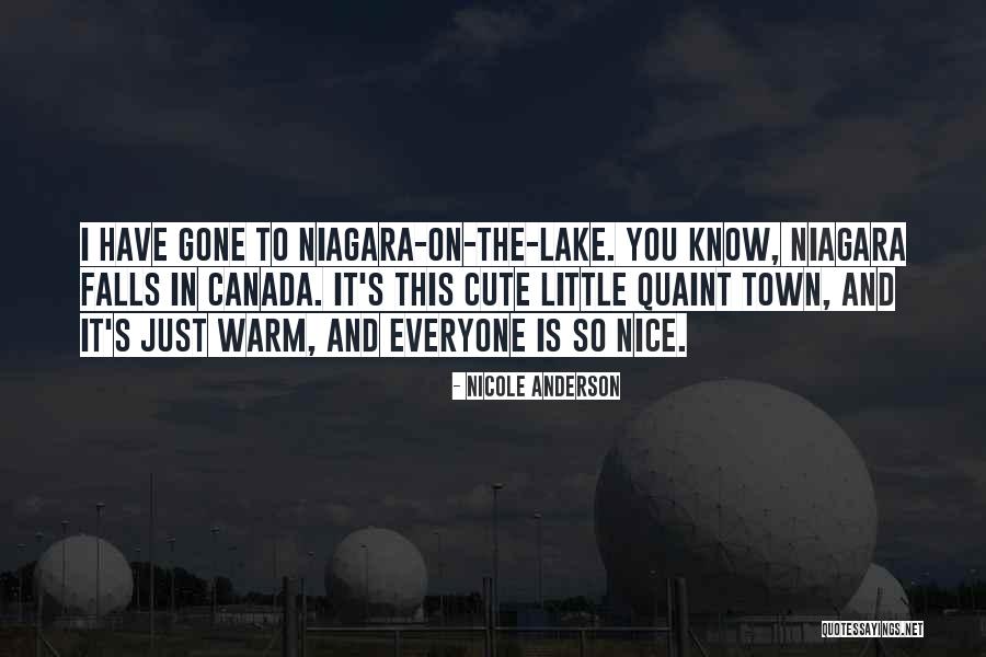 Niagara Quotes By Nicole Anderson