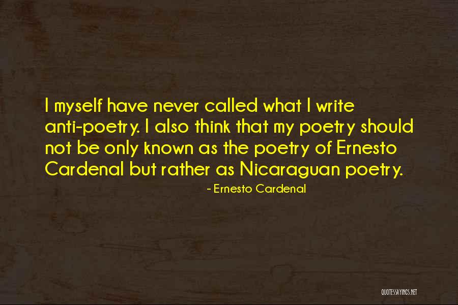 Nicaraguan Quotes By Ernesto Cardenal Nicaraguan Quotes By Ernesto Cardenal
