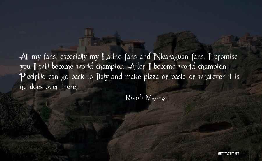 Nicaraguan Quotes By Ricardo Mayorga Nicaraguan Quotes By Ricardo Mayorga