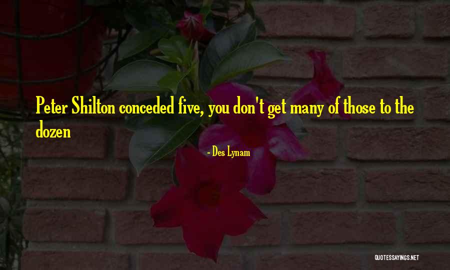 Nicastri Norwich Quotes By Des Lynam Nicastri Norwich Quotes By Des Lynam