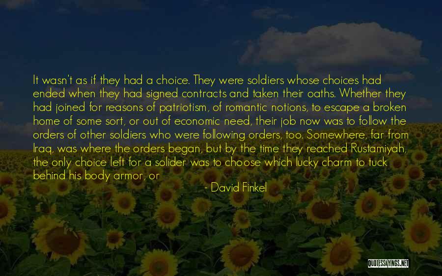 Nicatous Lodge Quotes By David Finkel Nicatous Lodge Quotes By David Finkel