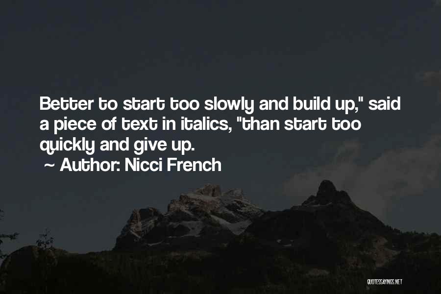 Nicci French Quotes 1760086