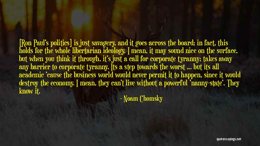 Nice And Powerful Quotes By Noam Chomsky