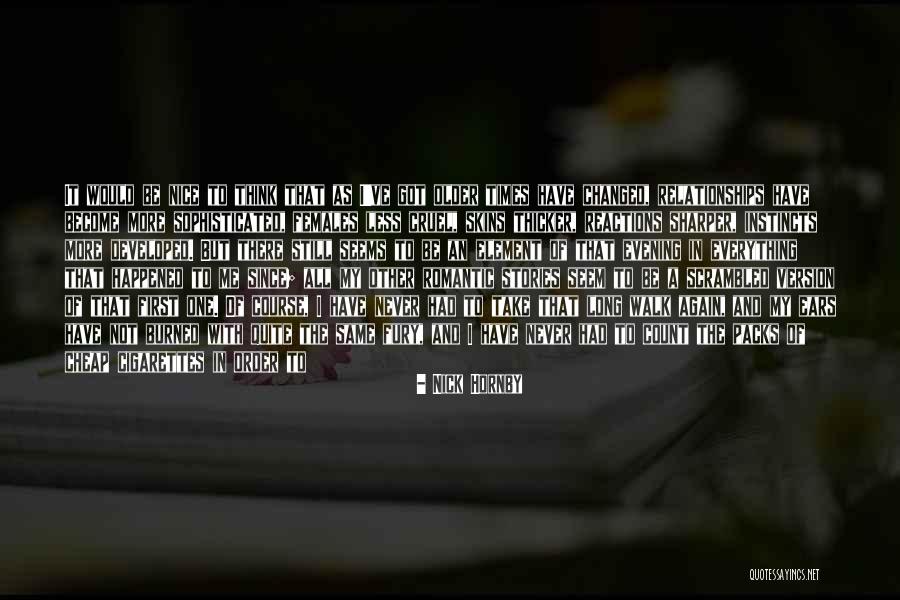 Nice And Romantic Quotes By Nick Hornby Nice And Romantic Quotes By Nick Hornby