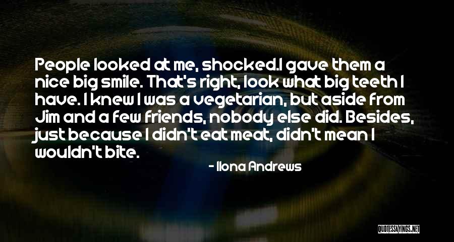 Nice Big Smile Quotes By Ilona Andrews Nice Big Smile Quotes By Ilona Andrews