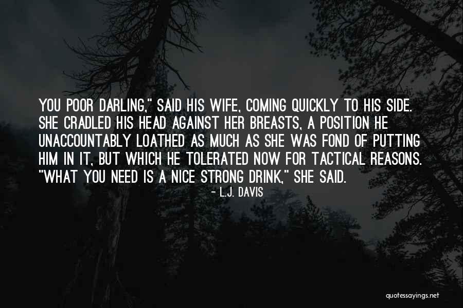 Nice Breasts Quotes By L.J. Davis Nice Breasts Quotes By L.J. Davis