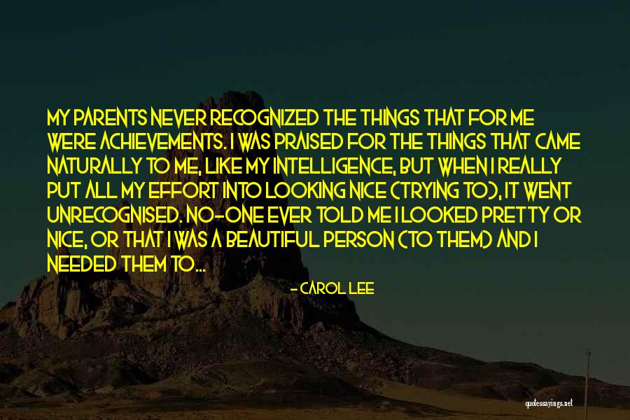Nice Feeling Quotes By Carol Lee Nice Feeling Quotes By Carol Lee