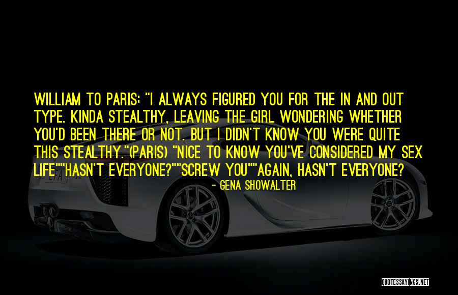 Nice Girl Quotes By Gena Showalter Nice Girl Quotes By Gena Showalter
