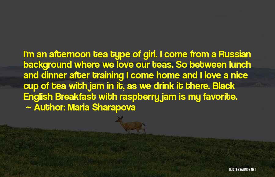 Nice Lunch Quotes By Maria Sharapova