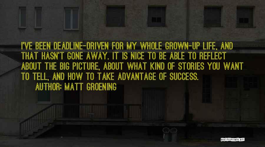 Nice Picture And Quotes By Matt Groening