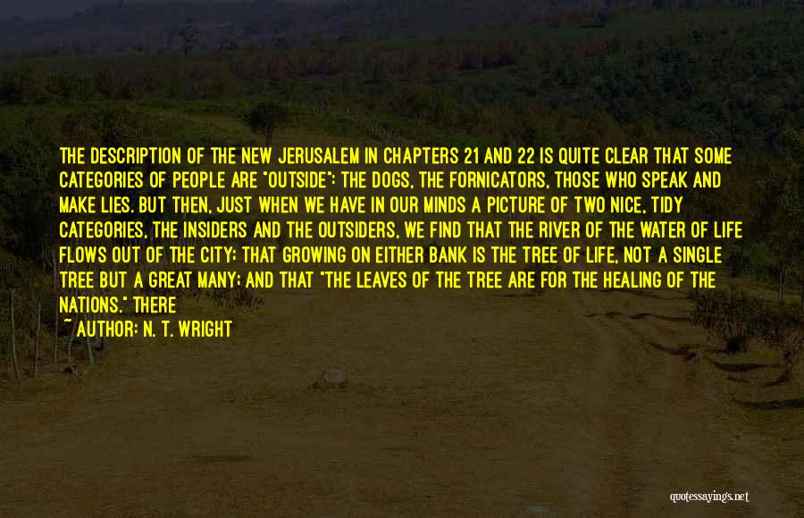 Nice Picture And Quotes By N. T. Wright