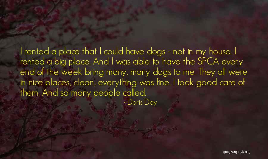 Nice Places Quotes By Doris Day