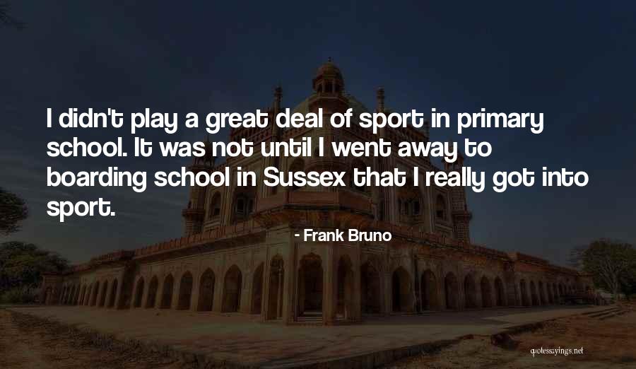 Nice Rhythmic Quotes By Frank Bruno Nice Rhythmic Quotes By Frank Bruno