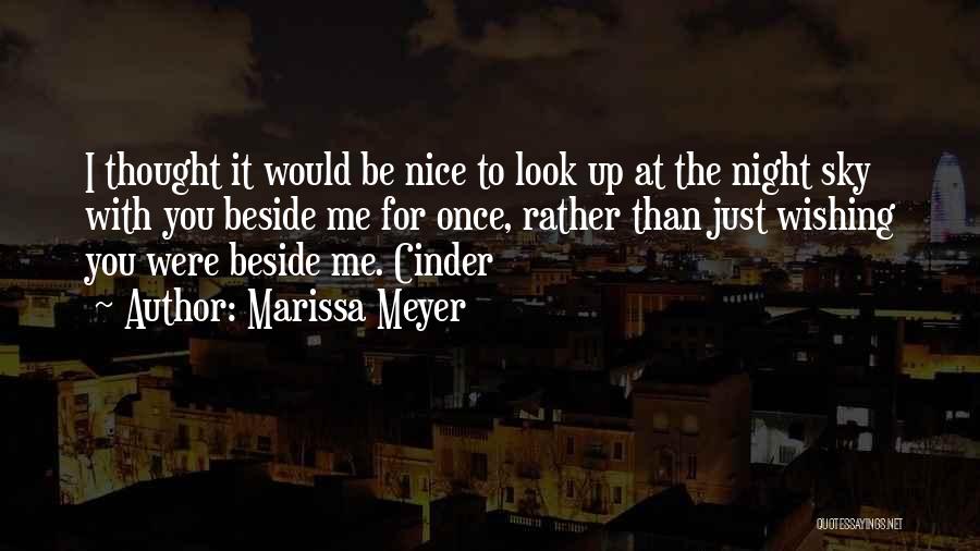 Nice Sky Quotes By Marissa Meyer