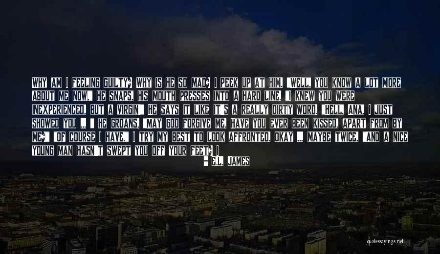 Nice Snaps Quotes By E.L. James Nice Snaps Quotes By E.L. James