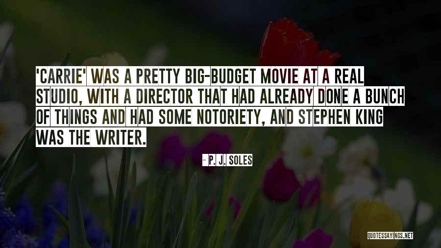 Nice Stuttering Quotes By P. J. Soles