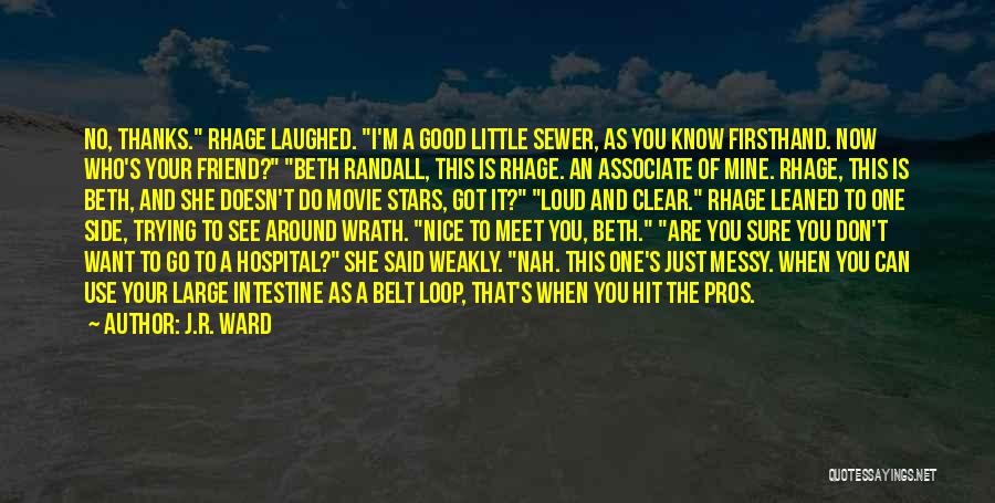 Nice To Meet You Movie Quotes By J.R. Ward