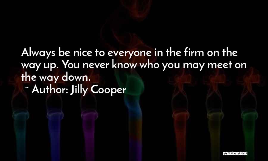 Nice To Meet You Quotes By Jilly Cooper