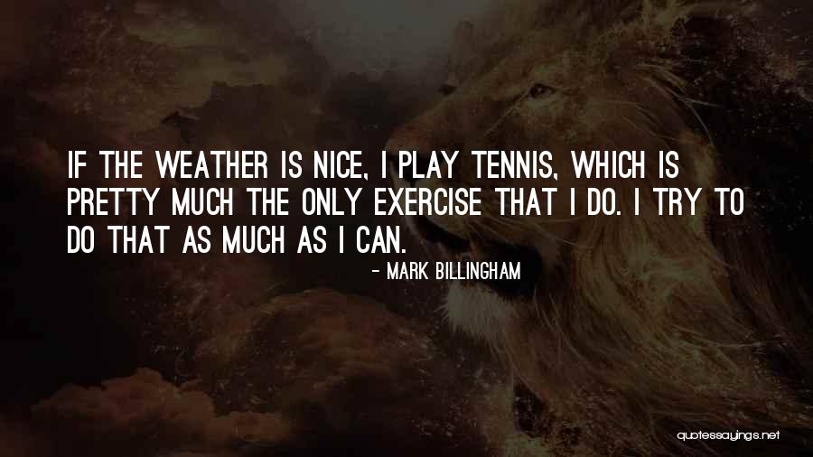 Nice Try Quotes By Mark Billingham