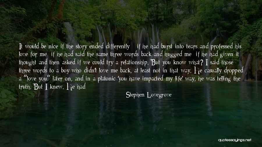Nice Try Quotes By Stephen Lovegrove Nice Try Quotes By Stephen Lovegrove