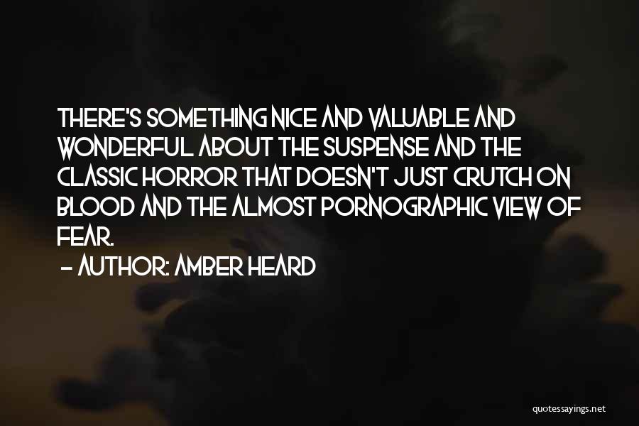 Nice Views Quotes By Amber Heard