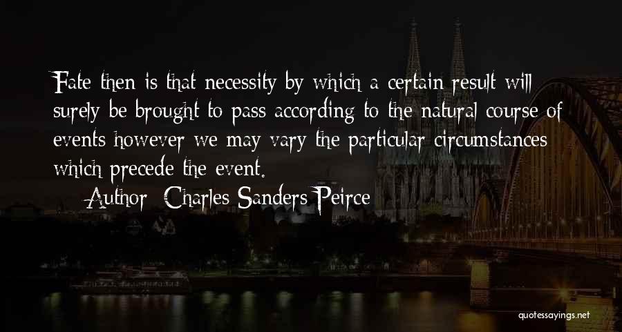 Nice Watches Quotes By Charles Sanders Peirce