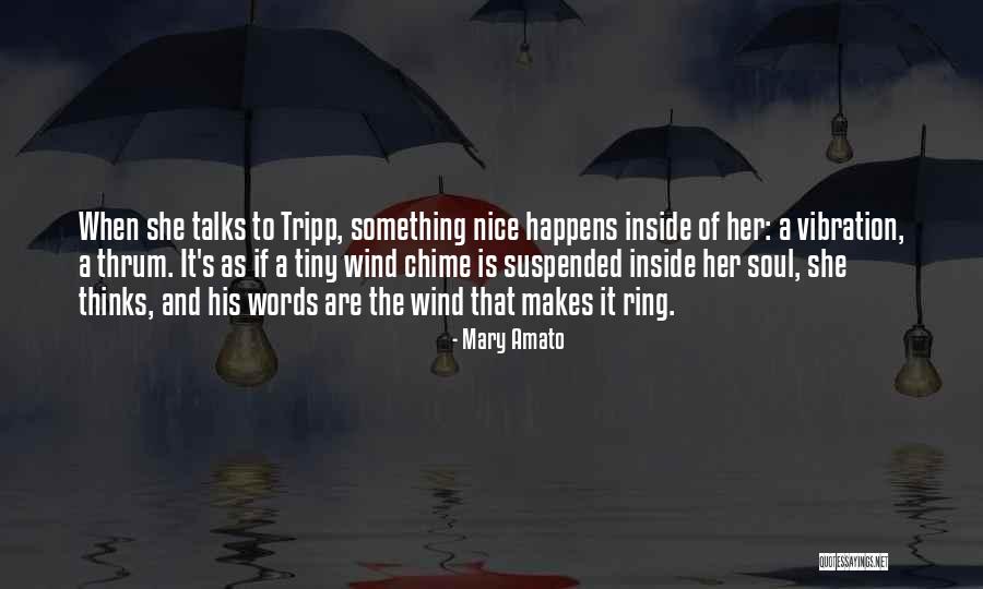 Nice Words For Her Quotes By Mary Amato Nice Words For Her Quotes By Mary Amato