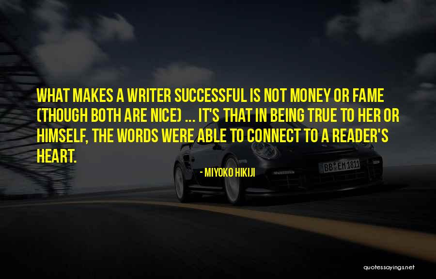 Nice Words For Her Quotes By Miyoko Hikiji Nice Words For Her Quotes By Miyoko Hikiji