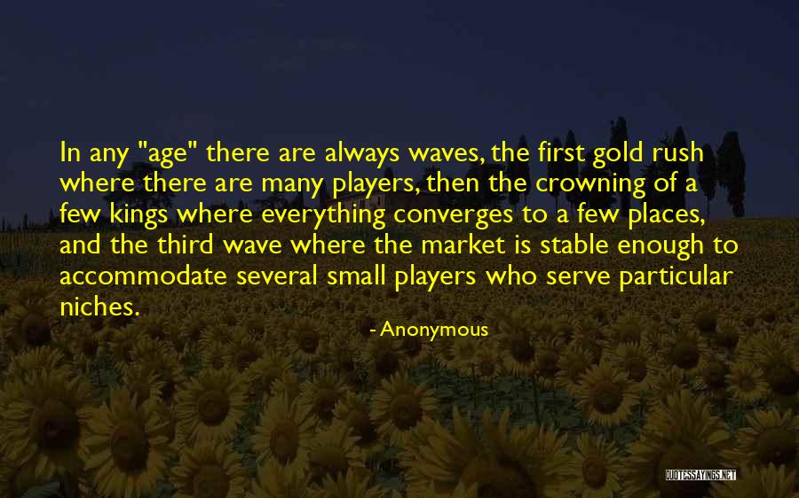 Niches Quotes By Anonymous Niches Quotes By Anonymous