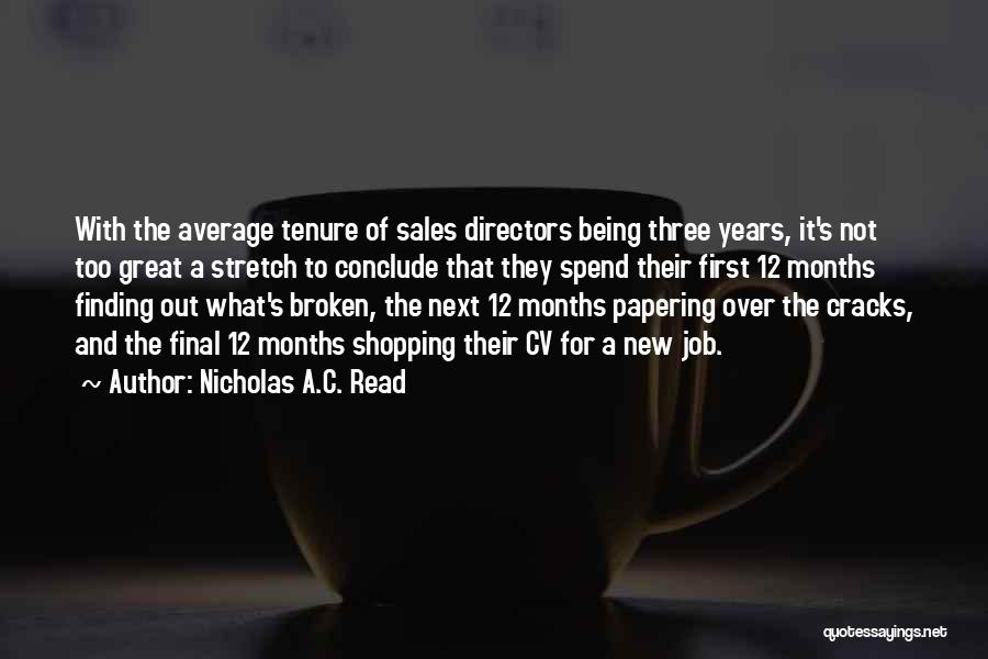 Nicholas A.C. Read Quotes 1564117