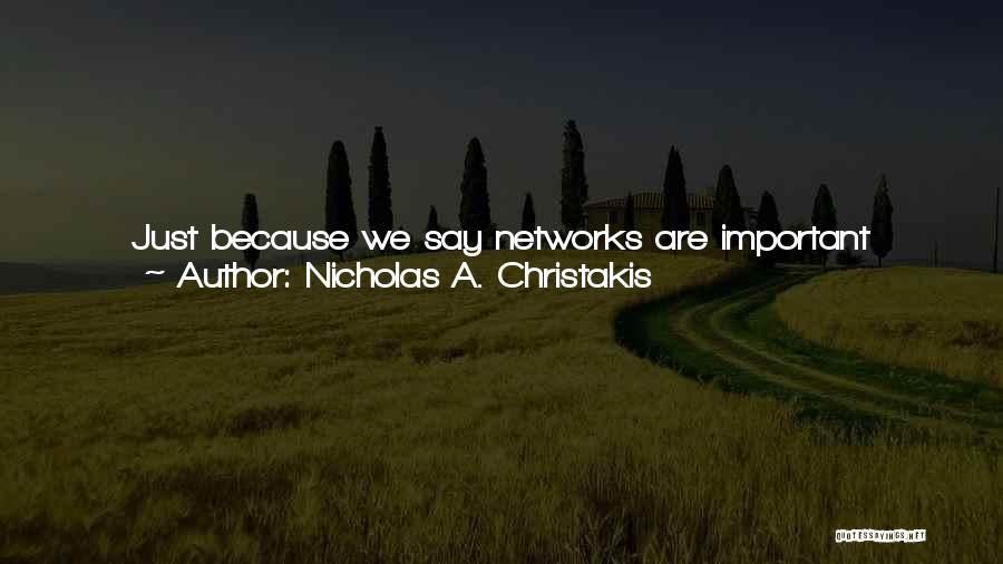 Nicholas A. Christakis Quotes 1007421