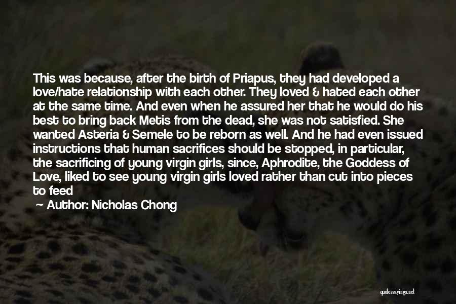 Nicholas Chong Quotes 1166136