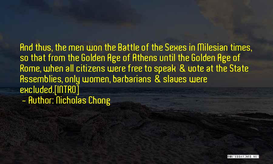 Nicholas Chong Quotes 1209047