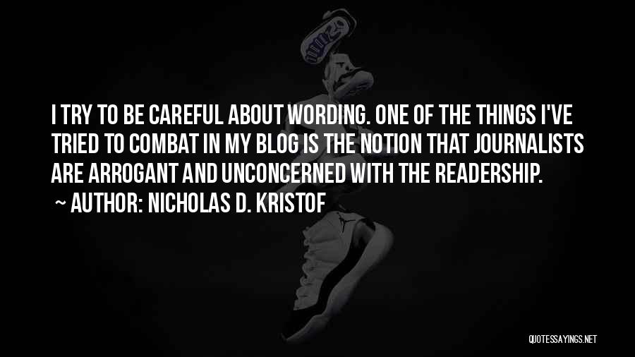 Nicholas D. Kristof Quotes 662645