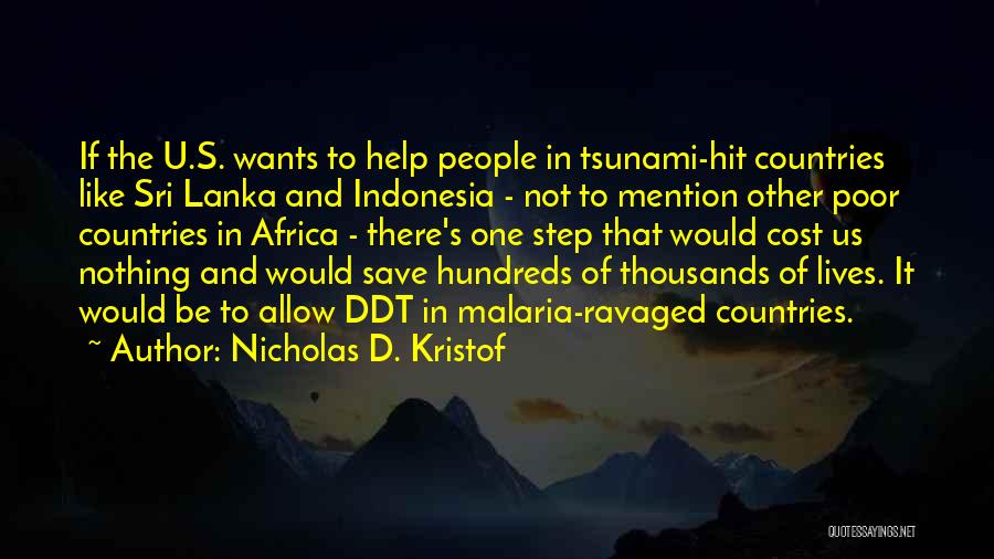 Nicholas D. Kristof Quotes 813346