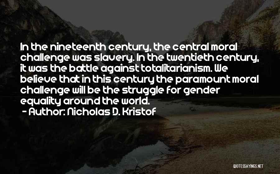 Nicholas D. Kristof Quotes 931081