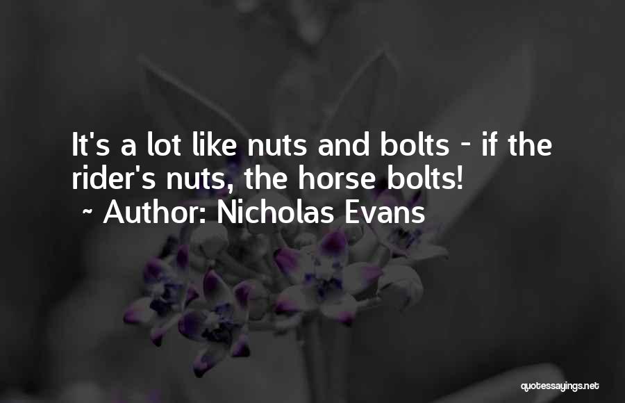 Nicholas Evans Quotes 792112