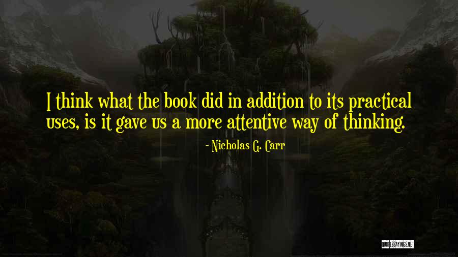 Nicholas G. Carr Quotes 1535955 Nicholas G. Carr Quotes 1535955