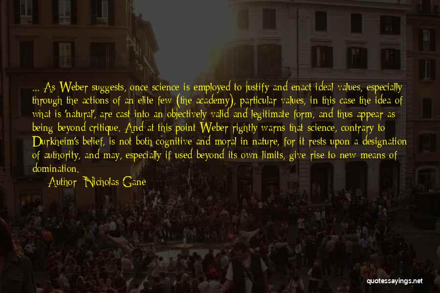 Nicholas Gane Quotes 821454