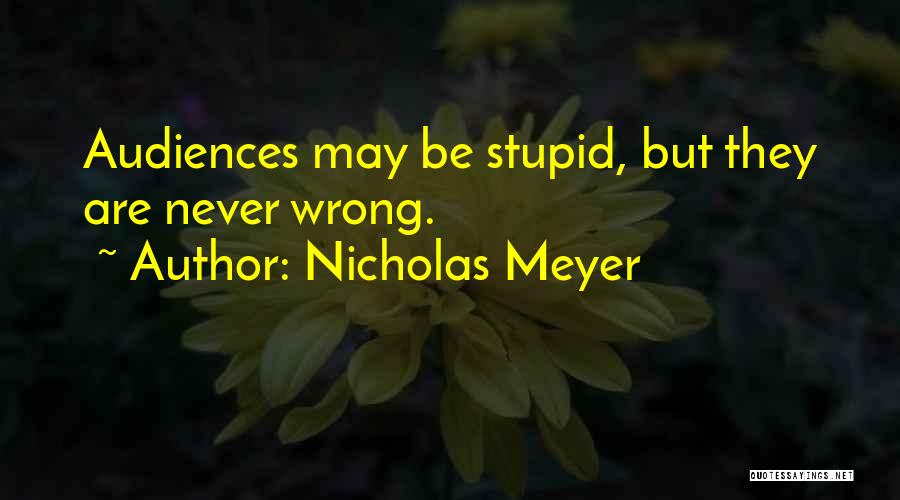 Nicholas Meyer Quotes 520196