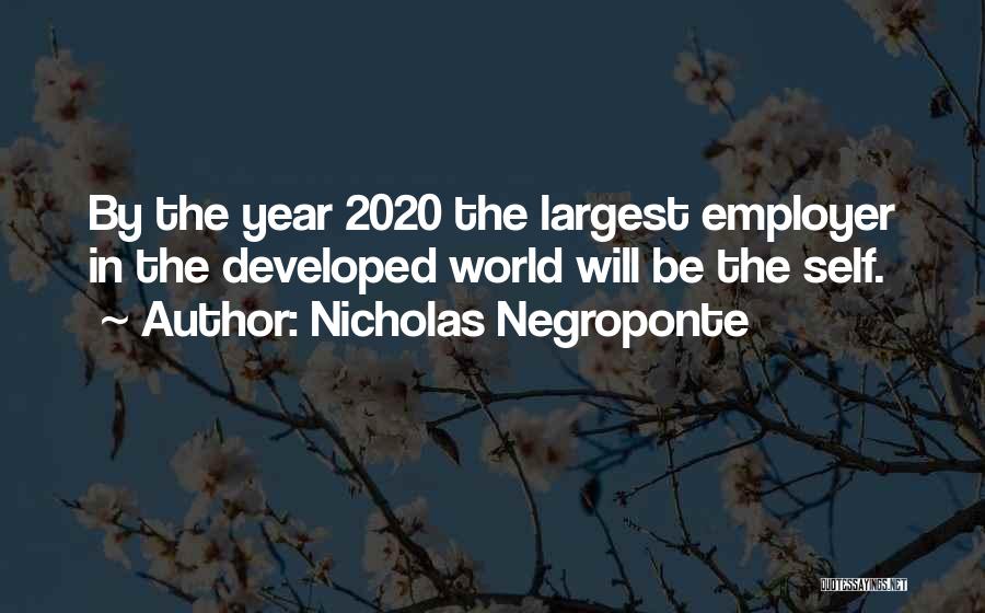 Nicholas Negroponte Quotes 911166