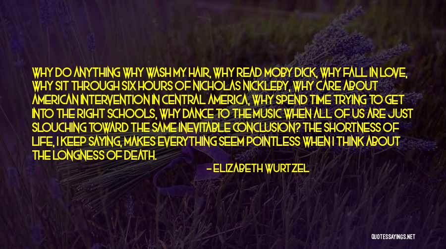 Nicholas Nickleby Love Quotes By Elizabeth Wurtzel